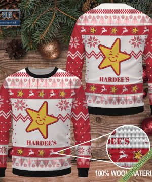 Hardee’s Restaurants LLC Christmas Ugly Sweater Jumper