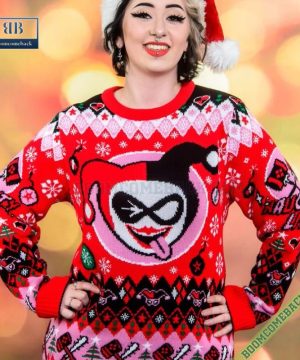 Harley Quinn Hey Puddin! 3D Ugly Christmas Sweater Gift For Adult And Kid