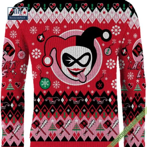 Harley Quinn Hey Puddin! 3D Ugly Christmas Sweater Gift For Adult And Kid