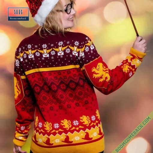 Harry Potter Gryffindor House Ugly Christmas Sweater Gift For Adult And Kid