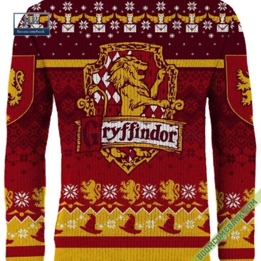 Harry Potter Gryffindor House Ugly Christmas Sweater Gift For Adult And Kid