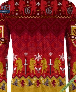 Harry Potter Gryffindors Logo Ugly Christmas Sweater