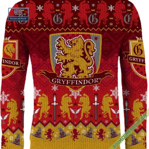 Harry Potter Gryffindors Logo Ugly Christmas Sweater