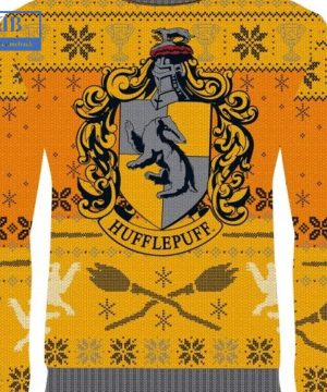 Harry Potter Hufflepuff Ugly Christmas Sweater