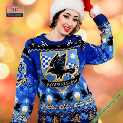 Harry Potter Ravenclaw House Ugly Christmas Sweater Gift For Adult And Kid