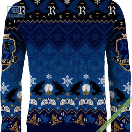 Harry Potter Ravenclaw House Ugly Christmas Sweater Gift For Adult And Kid