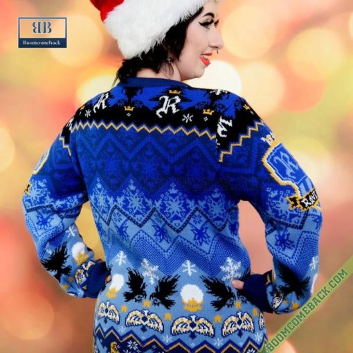 Harry Potter Ravenclaw House Ugly Christmas Sweater Gift For Adult And Kid