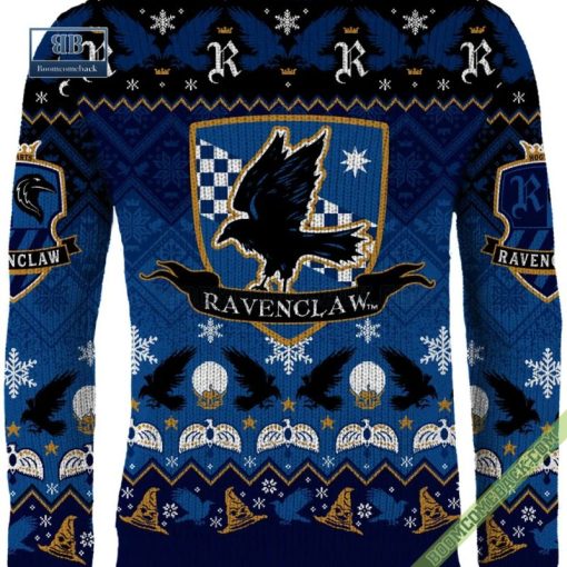 Harry Potter Ravenclaw House Ugly Christmas Sweater Gift For Adult And Kid