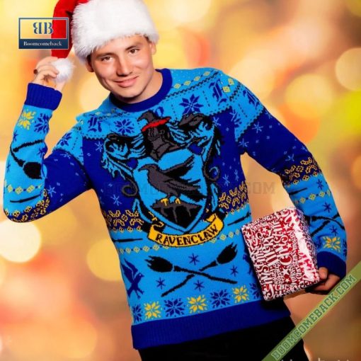 Harry Potter Rockin’ Ravenclaw Christmas Sweater Jumper Gift For Adult And Kid