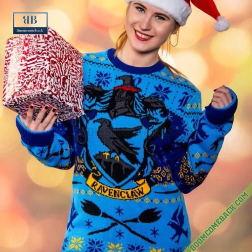 Harry Potter Rockin’ Ravenclaw Christmas Sweater Jumper Gift For Adult And Kid