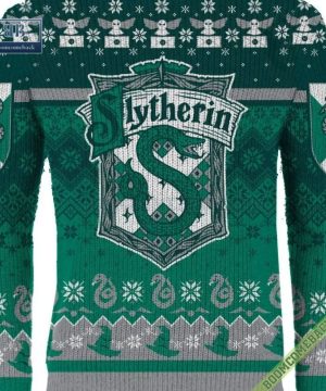 harry potter slytherin christmas ugly sweater jumper gift for adult and kid 7 hllXI