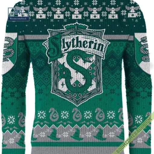 Harry Potter Slytherin Christmas Ugly Sweater Jumper Gift For Adult And Kid