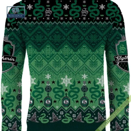 Harry Potter Slytherin House 3D Ugly Christmas Sweater Gift For Adult And Kid