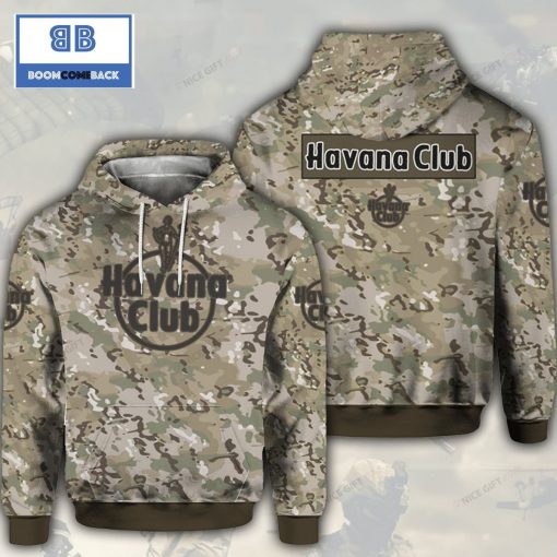 Havana Club Camouflage 3D Hoodie