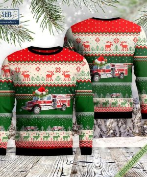 Heber City, Utah, Wasatch County Fire District Ugly Christmas Sweater