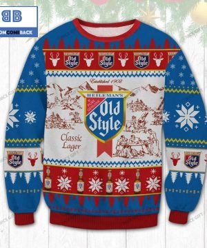 Heileman’s Old Style Beer Christmas 3D Sweater