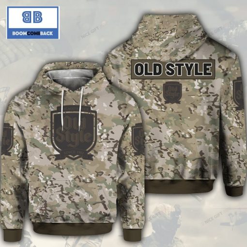 Heileman’s Old Style Camouflage 3D Hoodie