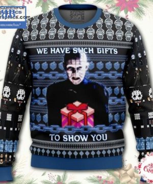 Hellraiser We Have Such Gifts To Show You Ugly Christmas Sweater