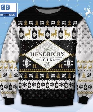 Hendrick’s Gin Whisky Christmas 3D Sweater