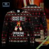 Fireball Drinker Bells Drinker Bells Drinking All The Way Ugly Christmas Sweater