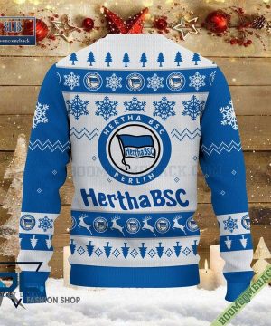 hertha bsc xmas sweatshirt ugly christmas sweater 5 LkQAx