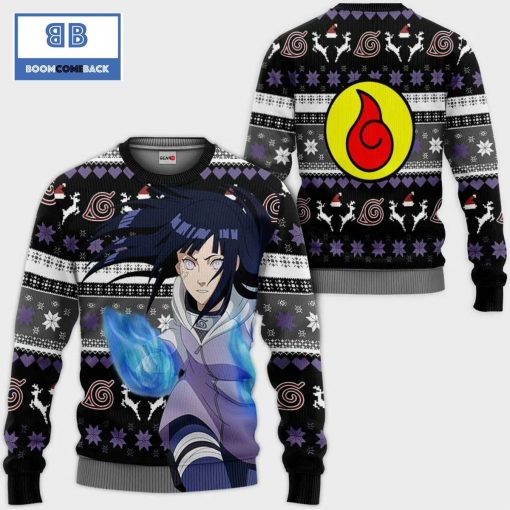 Hinata Naruto Anime Ugly Christmas Sweater