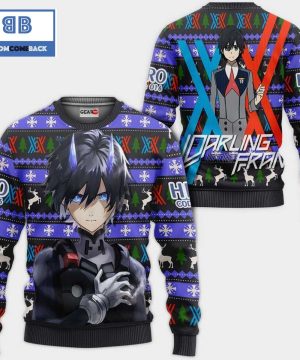 Hiro Code 016 Darling In The Franxx Anime Ugly Christmas Sweater