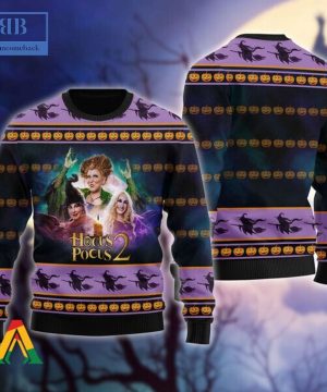 hocus pocus 2 ugly christmas sweater 3 eIvVl