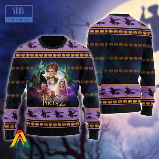 Hocus Pocus 2 Ugly Christmas Sweater