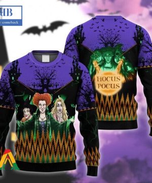 Hocus Pocus The Sanderson Sisters Ugly Christmas Sweater