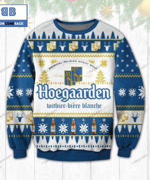 Hoegaarden Beer Christmas 3D Sweater