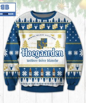 Hoegaarden Original Belgian Wheat Beer Christmas Ugly Sweater