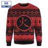 Greninja Pokemon Anime Custom Imitation Knitted Ugly Christmas Sweater