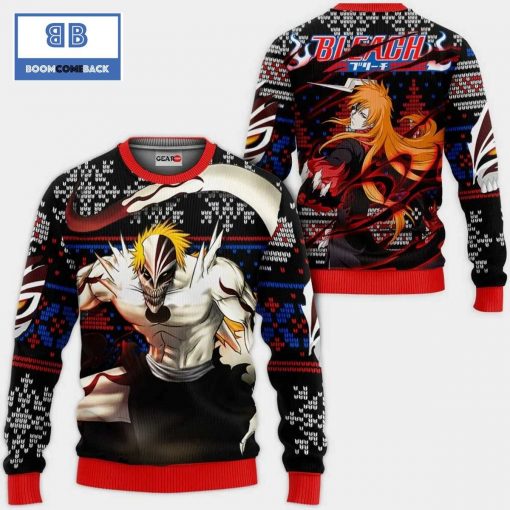 Hollow Ichigo Bleach Anime Ugly Christmas Sweater