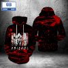 IT American Flag Halloween 3D Hoodie