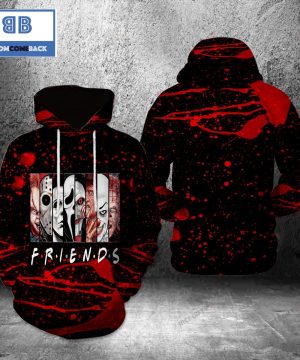 Horror FRIENDS Halloween 3D Hoodie