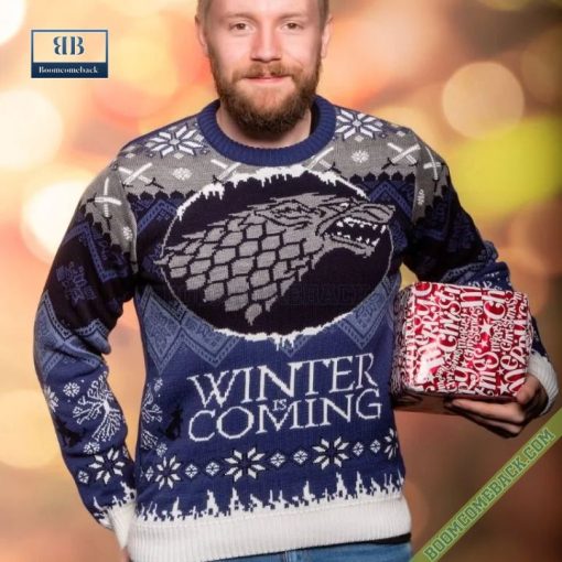 House Stark Winter Is Coming Ugly Christmas Sweater