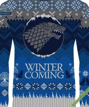 house stark winter is coming ugly christmas sweater 5 LNJdH