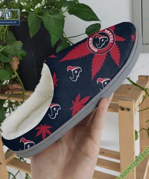 Houston Texans Weed NFL Indoor Slippers