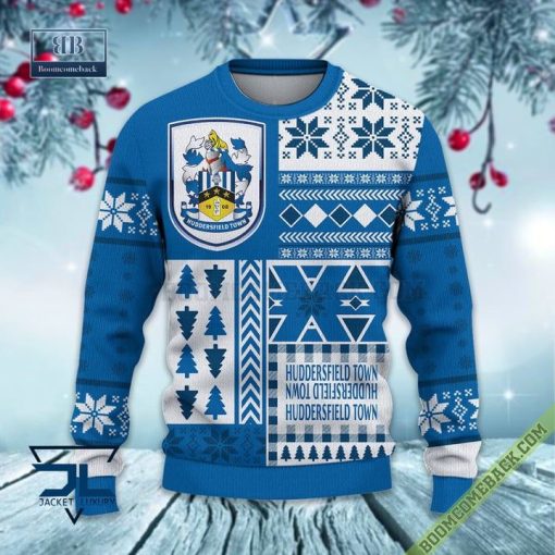 Huddersfield Town Ugly Christmas Sweater, Christmas Jumper