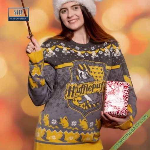 Hufflepuff House Harry Potter Ugly Christmas Sweater