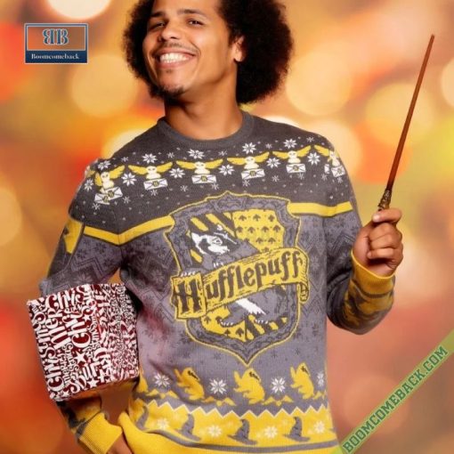 Hufflepuff House Harry Potter Ugly Christmas Sweater