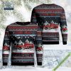 Illinois, City of Des Plaines Fire Department Ugly Christmas Sweater