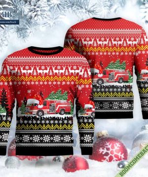 Illinois, Wheeling Fire Department Ugly Christmas Sweater