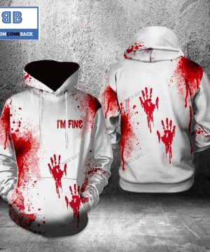 im fine halloween 3d hoodie 2 CAi4d