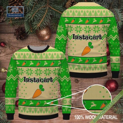 Instacart Company Ugly Christmas Sweater