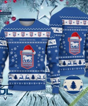 Ipswich Town FC Trending Ugly Christmas Sweater