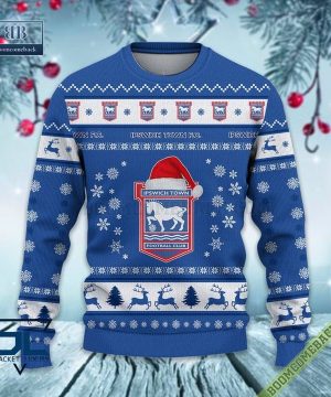 Ipswich Town FC Trending Ugly Christmas Sweater