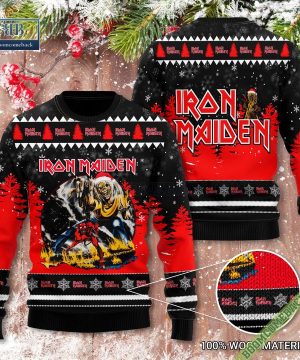 Iron Maiden Ugly Christmas Sweater 2022