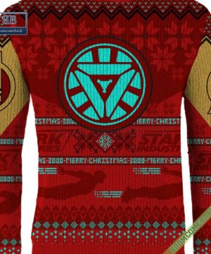 Iron Man I Love You 3000 Ugly Christmas Sweater Gift For Adult And Kid